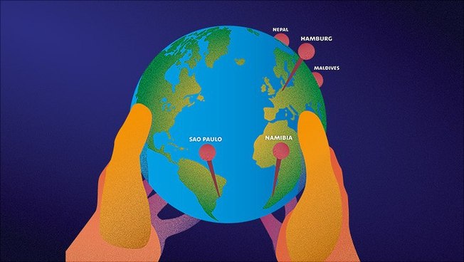 The cover of the Hamburg Climate Futures Outlook