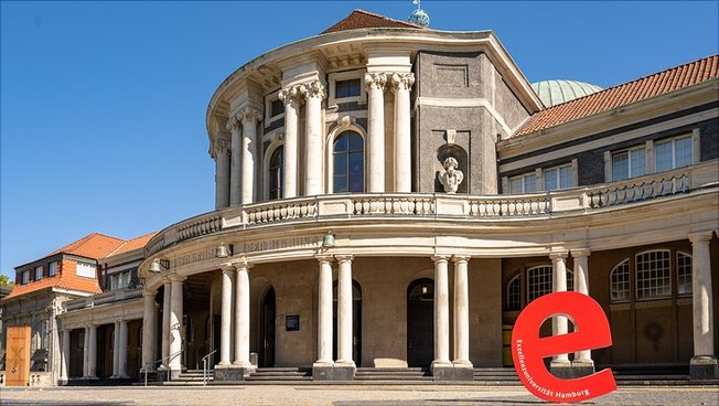 Das Hauptgebäude der Universität Hamburg