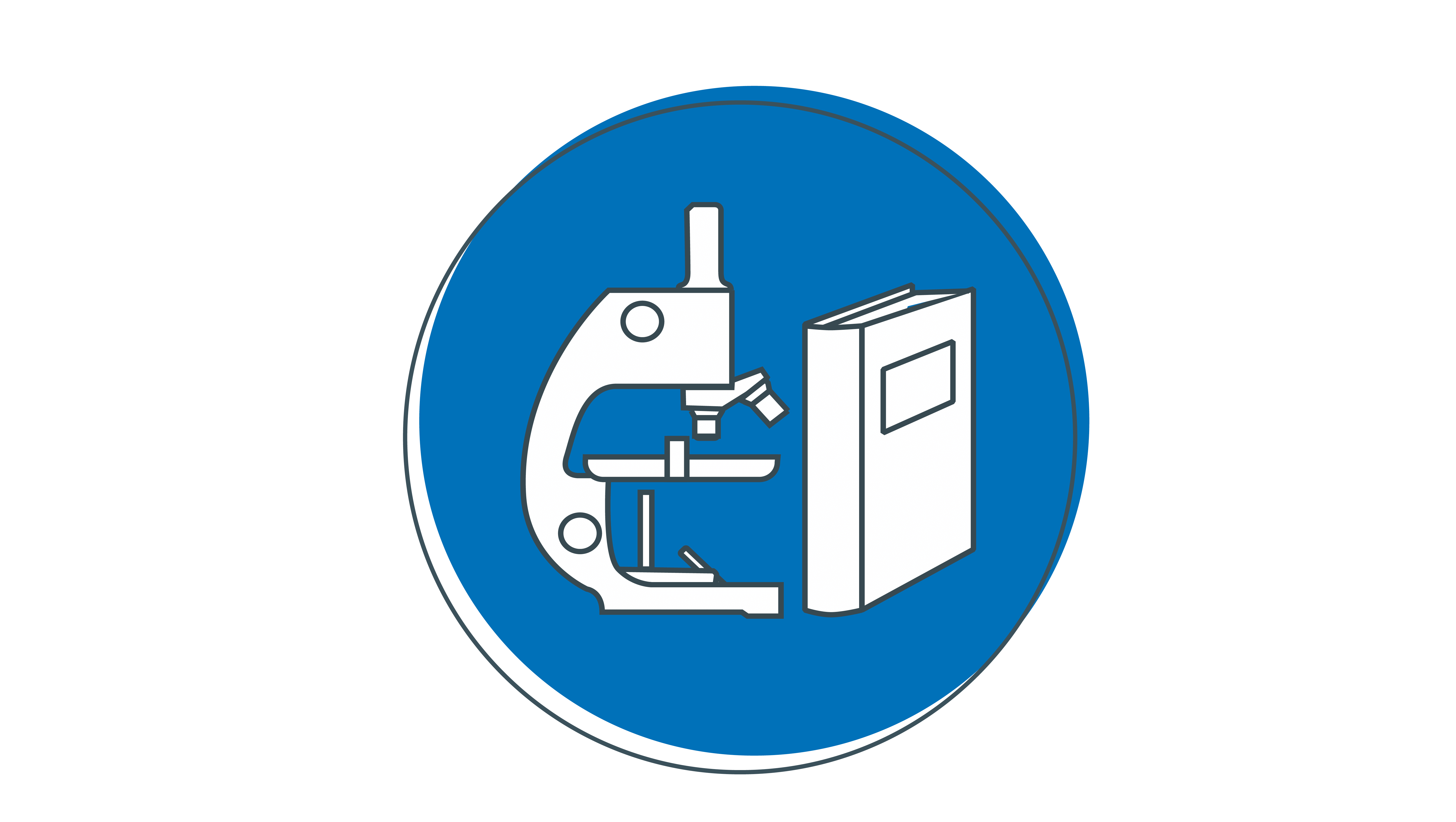 Grafisches Symbol zum Thema Forschung