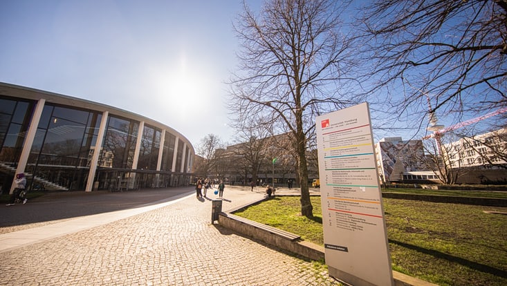 Frontansicht Audimax