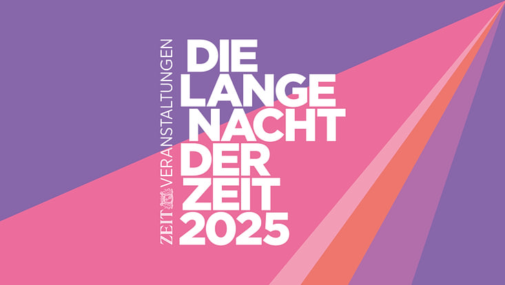 Plakatmotiv Die lange Nacht der Zeit
