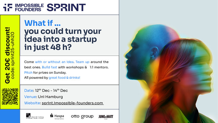 Banner Impossible Founders Sprint