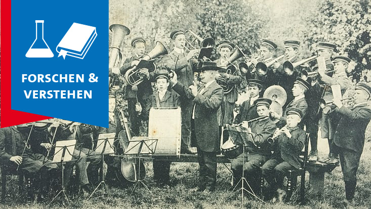 Schülerorchester der höheren Knabenschule in Neunkirchen, Bez. Cöln.