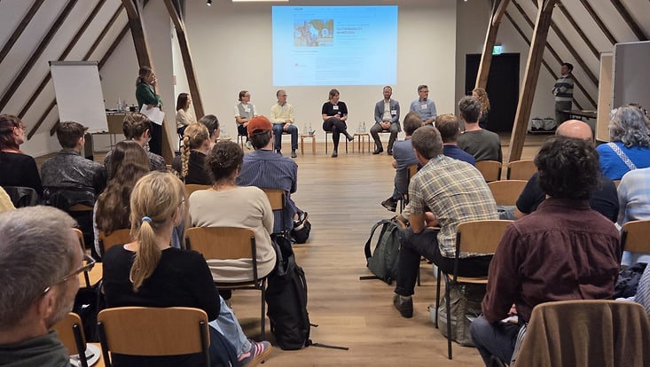 Die Veranstaltung Sustainability in motion auf dem Gut Karshöhe