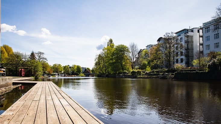 Außenanlagen Ruderbootshaus