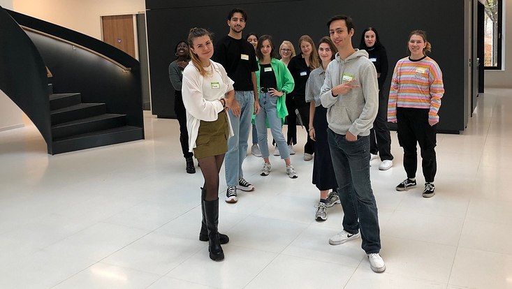 Studierende bei Meet4Insights