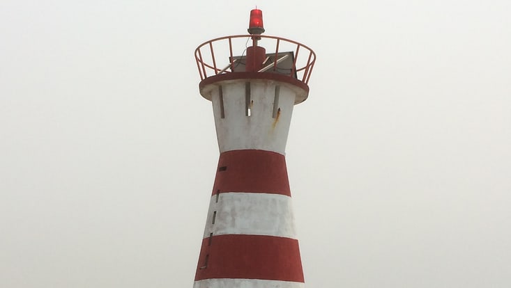 Foto eines Leuchtturms