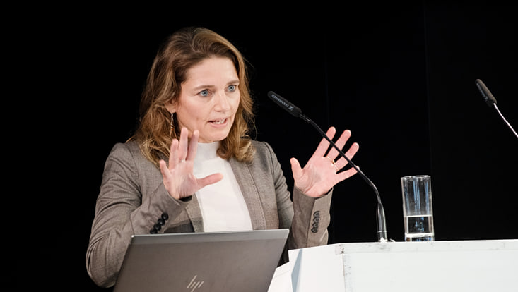 Sprecherin bei der Abschluss-Keynote des Forum Citizen Science 2024