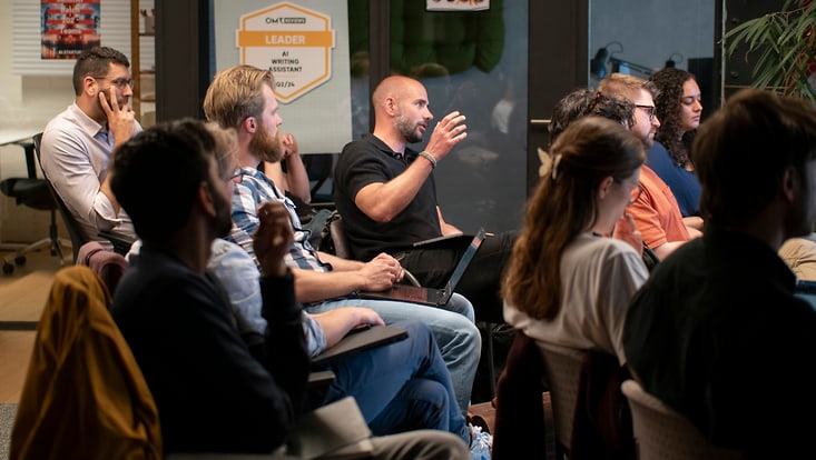 Foto von Teilnehmenden eines Startup Port-Events
