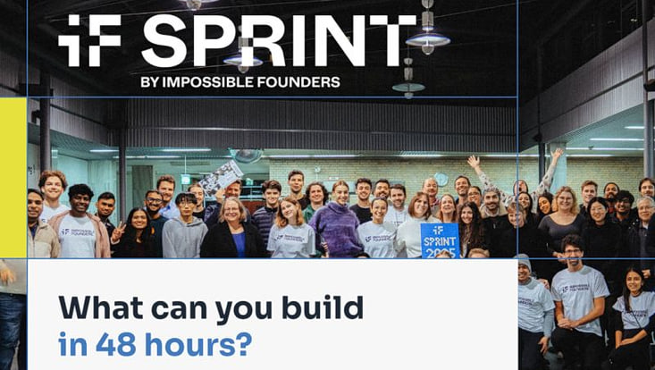 Banner des Impossible Founders-Programms iF Sprint