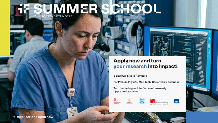 Banner des Impossible Founders-Programms iF Summer School