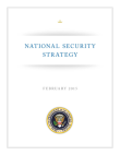 Ausschnitt vom Deckblatt des US-amerikanischen Sicherheitsstrategiepapiers.