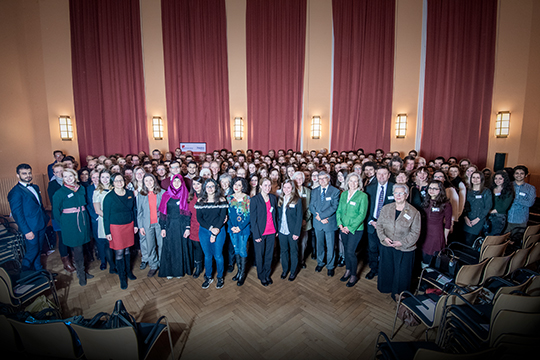 verleihung2018-gruppenbild Gruppenbild von der Verleihung des Deutschlandstipendiums 2018
