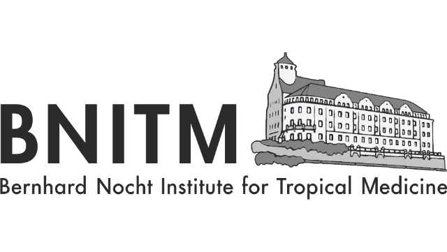 Englisches Logo des Bernhard-Nocht-Instituts für Tropenmedizin