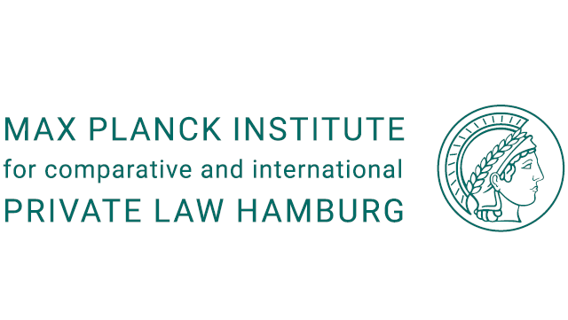 Englisches Logo des Max Planck Instituts für ausländisches und internationales Privatrecht