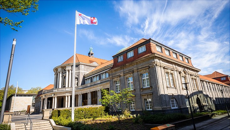 Hauptgebäude der Universität Hamburg