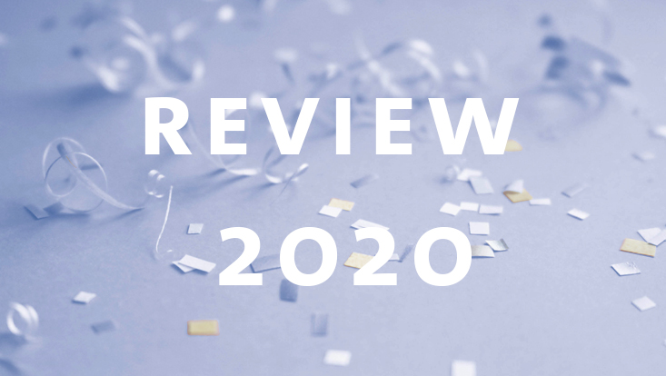 Confetti and text: review 2020