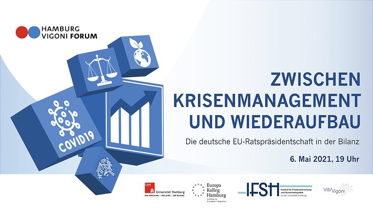 Flyer zur Diskussion über die deutsche Ratspräsidentschaft