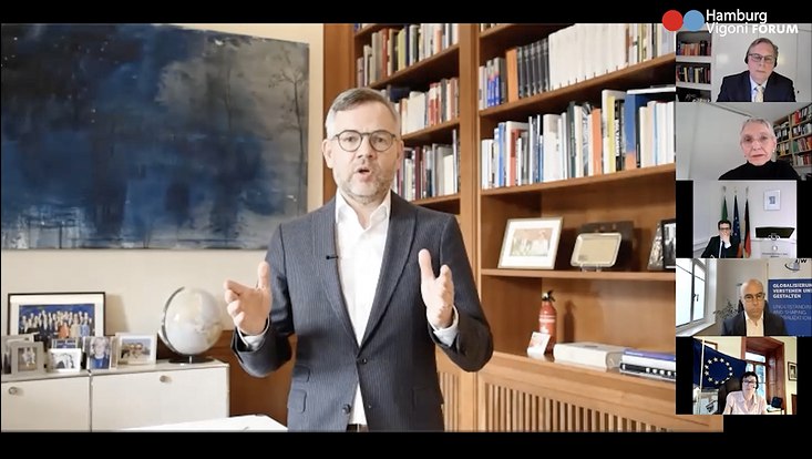 Diskussion zur deutschen EU-Ratspräsidentschaft