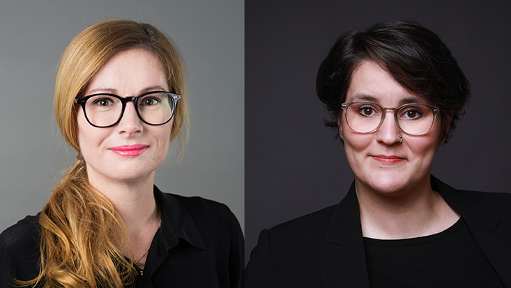 Photos of Dagny Lüdemann and Julia Panzer