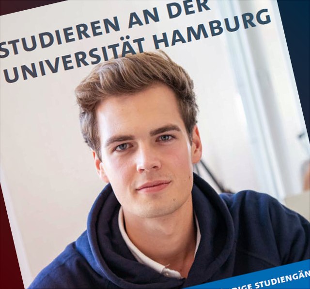 Titelblatt der Broschüre Studieren an der Universität Hamburg