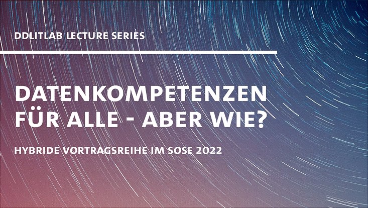 Schrift DDLitLab Lecture Series