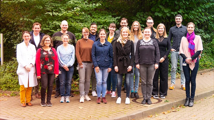 Gruppenbild der Teilnehmenden des GRK Retreats 2021