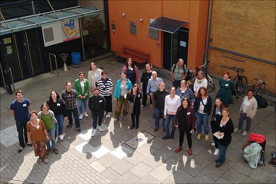 Studierende, Alumni und Mitarbeitende des MHEs am Präsenztag des MHEs 2022.