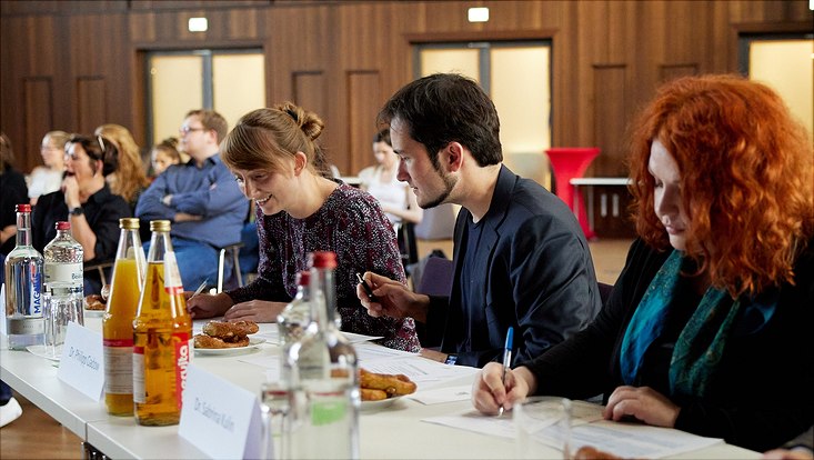 Three Minute Thesis 2022 Photo of the Three Minute Thesis Competition 2022 in Hamburg