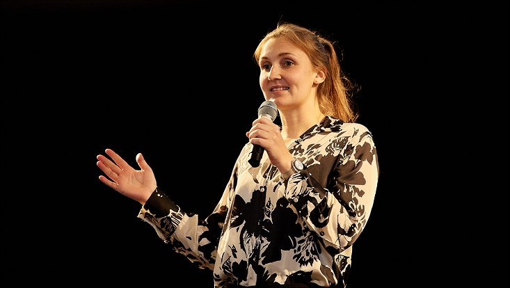 Three Minute Thesis 2022 Photo of the Three Minute Thesis Competition 2022 in Hamburg