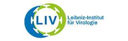 Das Logo des Leibniz-Institut für Virologie