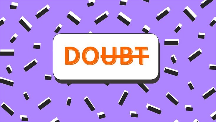 Schrift: Aus Doubt wird Do