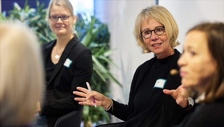 HRA Karrieresprung Moderatorin in Diskussion