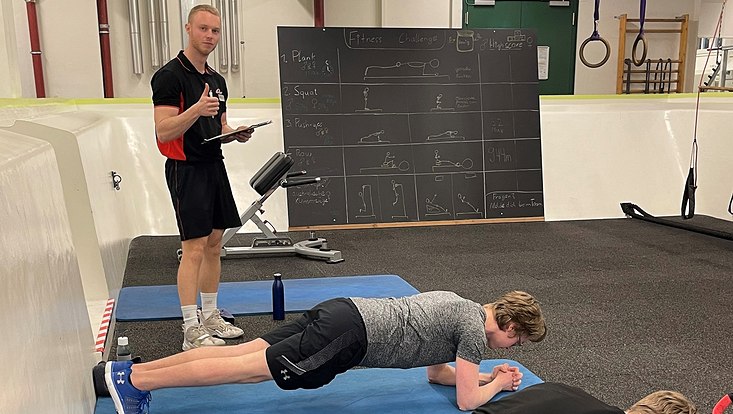 Fitness-Challenge Studio Planke