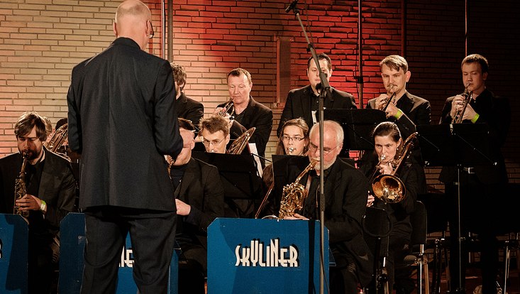 Konzert der Uni-Bigband anlässlich der Verabschiedung ihres langjährigen Leiters Andreas Böther