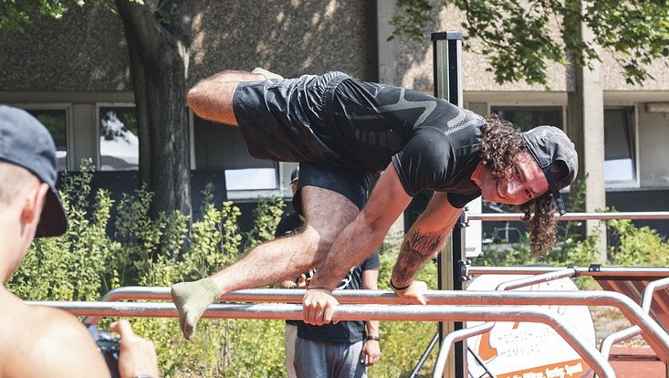 Eindrücke Calisthenics Sportpark outdoor