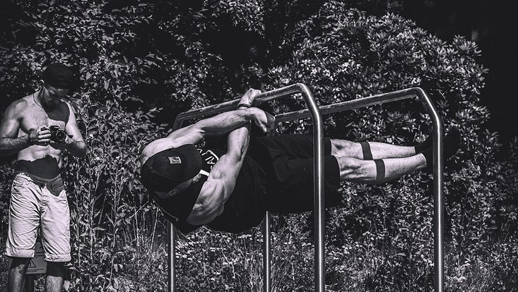 Eindrücke Calisthenics Sportpark outdoor