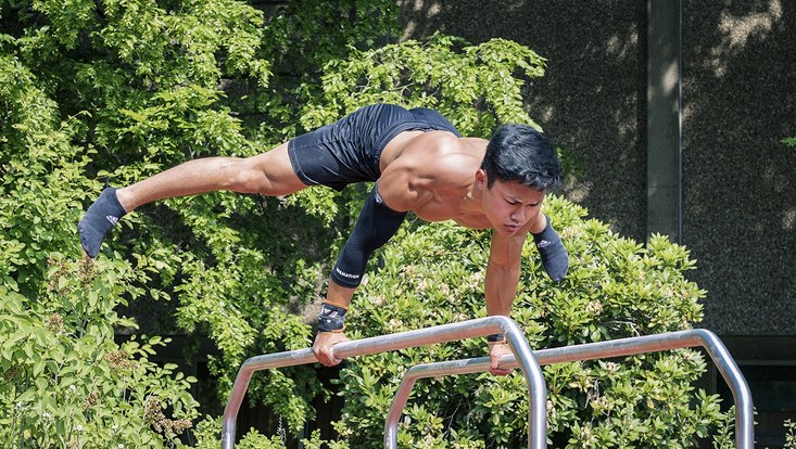 Eindrücke Calisthenics Sportpark outdoor