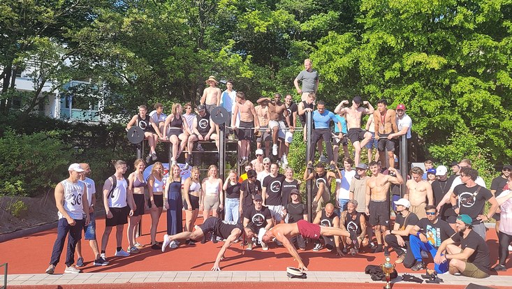 Eindrücke Calisthenics Sportpark outdoor