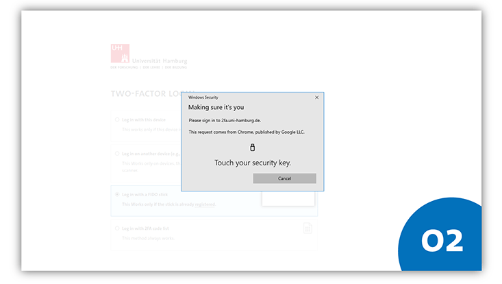 2FA instruction graphic.