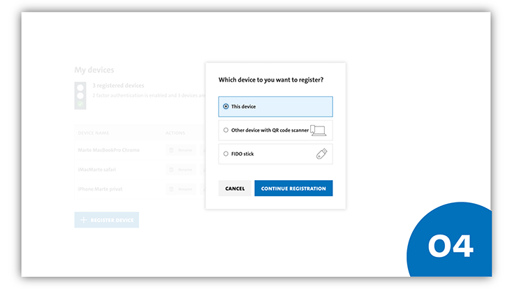 2FA instruction graphic.