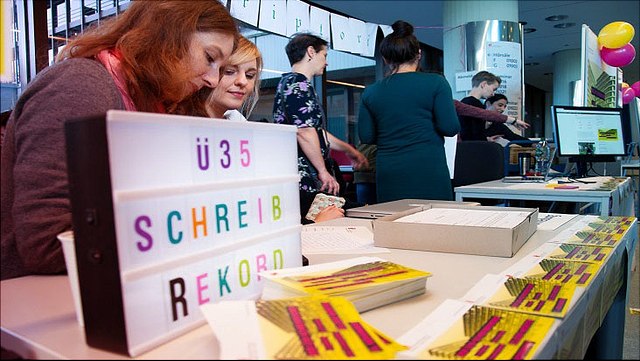 Empfang Schreibrekord