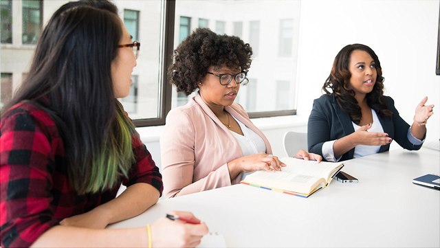 Studierende in Workshop