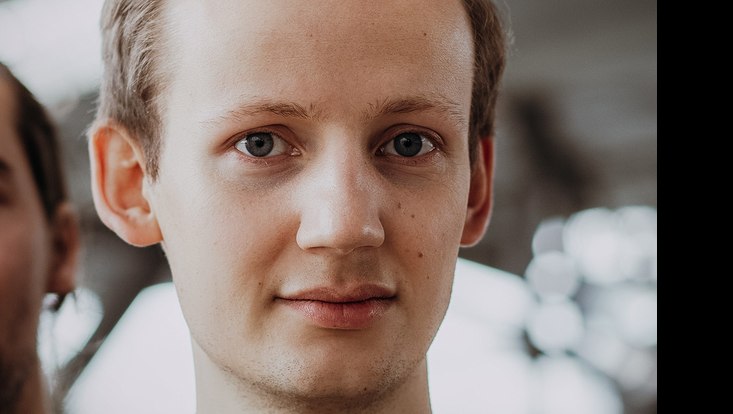 Der neue Leader der Uni-Bigband, Michel Schroeder