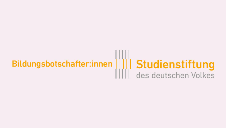 Das Logo der Bildungsbotschafterinnen und Bildungsbotschafter der Studienstiftung des deutschen Volkes