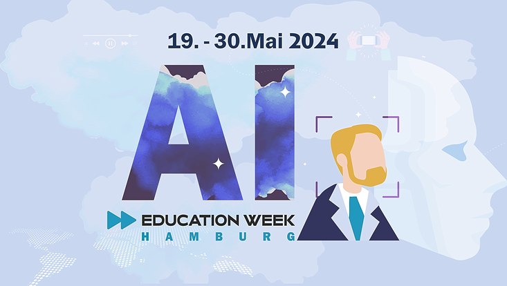 Banner der AI Education Week vom 19.-30.05.2024