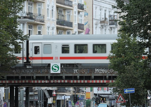 S-Bahn-Brücke in der Sternschanze