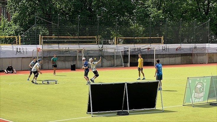 Bilder von der DHM Roundnet und Tischtennis 2024 im Sporpark Rothenbaum