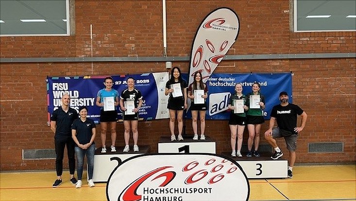 Bilder von der DHM Roundnet und Tischtennis 2024 im Sporpark Rothenbaum