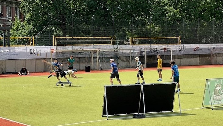 Bilder von der DHM Roundnet und Tischtennis 2024 im Sporpark Rothenbaum